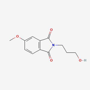 2-(3-Hydroxypropyl)-5-methoxyisoindole-1,3-dione