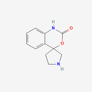 spiro[1H-3,1-benzoxazine-4,3'-pyrrolidine]-2-one