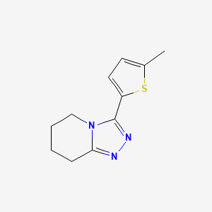 3-(5-Methylthiophen-2-yl)-5,6,7,8-tetrahydro-[1,2,4]triazolo[4,3-a]pyridine