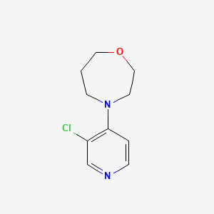 4-(3-Chloropyridin-4-yl)-1,4-oxazepane