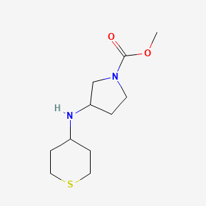 Methyl 3-(thian-4-ylamino)pyrrolidine-1-carboxylate