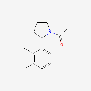 1-[2-(2,3-Dimethylphenyl)pyrrolidin-1-yl]ethanone