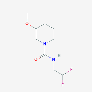 N-(2,2-difluoroethyl)-3-methoxypiperidine-1-carboxamide