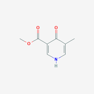 molecular formula C8H9NO3 B6650652 methyl 5-methyl-4-oxo-1H-pyridine-3-carboxylate 