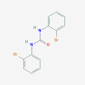 molecular formula C13H10Br2N2O B066528 N,N'-di(2-bromophenyl)urea CAS No. 175278-34-9