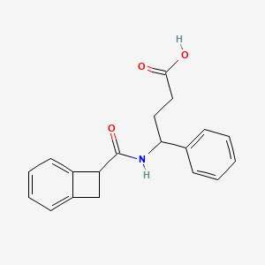 4-(Bicyclo[4.2.0]octa-1,3,5-triene-7-carbonylamino)-4-phenylbutanoic acid