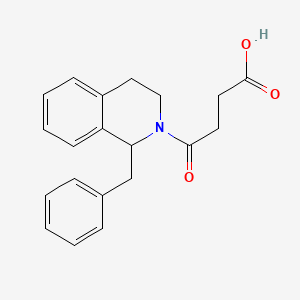 4-(1-benzyl-3,4-dihydro-1H-isoquinolin-2-yl)-4-oxobutanoic acid