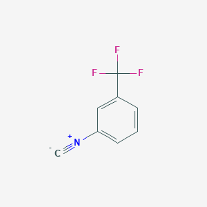 molecular formula C8H4F3N B066735 1-异氰基-3-(三氟甲基)苯 CAS No. 182276-42-2
