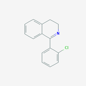 B066756 1-(2-Chlorophenyl)-3,4-dihydroisoquinoline CAS No. 174784-50-0