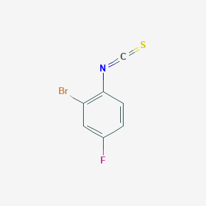 B066784 2-Bromo-4-fluorophenyl isothiocyanate CAS No. 175205-35-3