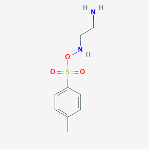 molecular formula C9H14N2O3S B066805 (2-Aminoethylamino) 4-methylbenzenesulfonate CAS No. 175205-36-4