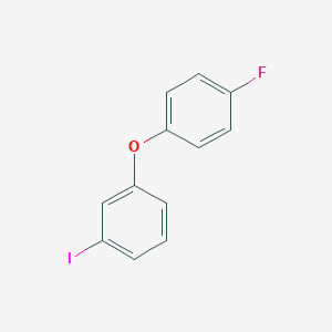 molecular formula C12H8FIO B066815 3-(4-氟苯氧基)碘苯 CAS No. 188534-09-0