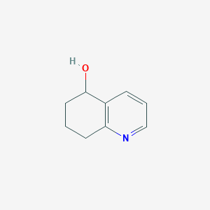 molecular formula C9H11NO B066875 5,6,7,8-Tetrahydroquinolin-5-ol CAS No. 194151-99-0