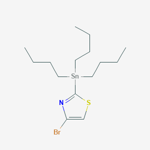 4-Bromo-2-(tributylstannyl)thiazole