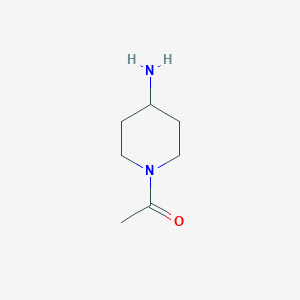 molecular formula C7H14N2O B066903 1-乙酰-4-氨基哌啶 CAS No. 160357-94-8