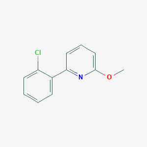 2-(2-Chlorophenyl)-6-methoxypyridine