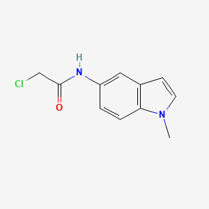 2-chloro-N-(1-methylindol-5-yl)acetamide