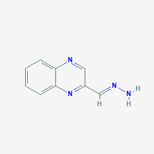 (E)-quinoxalin-2-ylmethylidenehydrazine