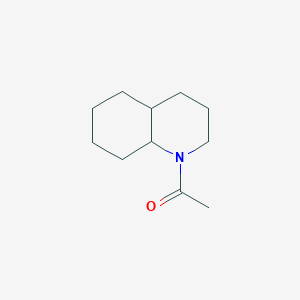 1-(3,4,4a,5,6,7,8,8a-octahydro-2H-quinolin-1-yl)ethanone