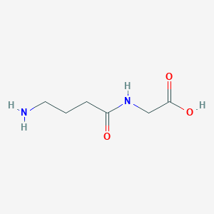 2-(4-Aminobutanamido)acetic acid