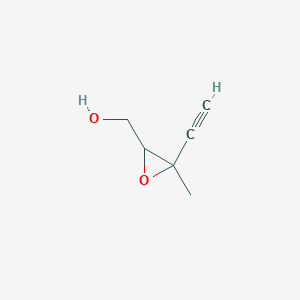 (3-Ethynyl-3-methyloxiran-2-yl)methanol