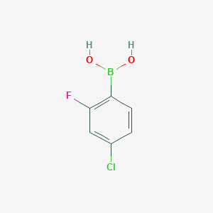 4-Chloro-2-fluorophenylboronic acid