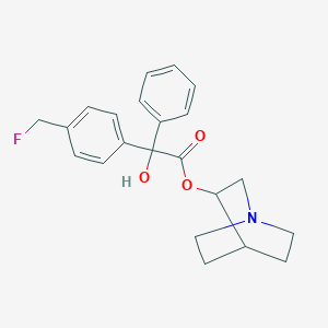 3-Quinuclidinyl 4-fluoromethylbenzilate