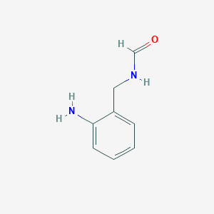 molecular formula C8H10N2O B066966 N-(2-Aminobenzyl)formamide CAS No. 177202-64-1