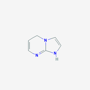 molecular formula C6H7N3 B066982 1,5-Dihydroimidazo[1,2-a]pyrimidine CAS No. 160823-25-6