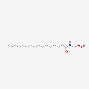 molecular formula C19H39NO2 B067005 Palmitic monoisopropanolamide, (R)- CAS No. 179951-56-5