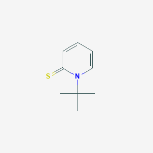 molecular formula C9H13NS B067023 1-Tert-butylpyridine-2-thione CAS No. 162970-18-5