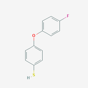 molecular formula C12H9FOS B067059 4-(4-Fluorophenoxy)benzenethiol CAS No. 193022-94-5