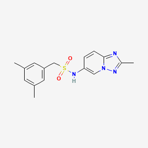 1-(3,5-dimethylphenyl)-N-(2-methyl-[1,2,4]triazolo[1,5-a]pyridin-6-yl)methanesulfonamide