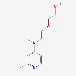 2-[2-[Ethyl-(2-methylpyridin-4-yl)amino]ethoxy]ethanol