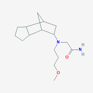 2-[3-Methoxypropyl(8-tricyclo[5.2.1.02,6]decanyl)amino]acetamide