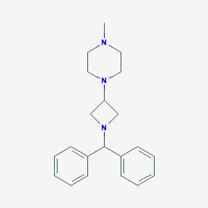 B067091 1-(1-Benzhydrylazetidin-3-yl)-4-methylpiperazine CAS No. 178311-81-4