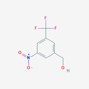 B067092 [3-Nitro-5-(trifluoromethyl)phenyl]methanol CAS No. 180146-66-1