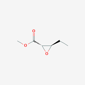molecular formula C6H10O3 B067095 Methyl (2S,3R)-2,3-Epoxypentanoate CAS No. 188922-95-4