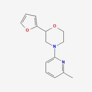 2-(Furan-2-yl)-4-(6-methylpyridin-2-yl)morpholine