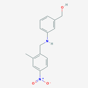 [3-[(2-Methyl-4-nitrophenyl)methylamino]phenyl]methanol