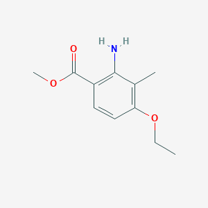 B067189 Methyl 2-amino-4-ethoxy-3-methylbenzoate CAS No. 181434-72-0