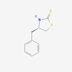 molecular formula C10H11NS2 B067361 (S)-4-苄基噻唑啉-2-硫酮 CAS No. 171877-39-7