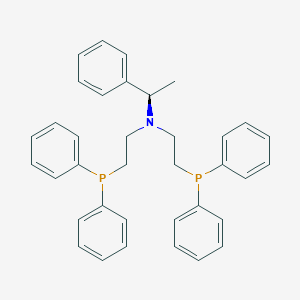 B067389 (R)-(+)-N,N-Bis(2-diphenylphosphinoethyl)-1-phenylethylamine CAS No. 161583-25-1