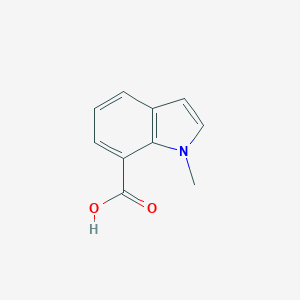 molecular formula C10H9NO2 B067419 1-甲基-1H-吲哚-7-羧酸 CAS No. 167479-16-5