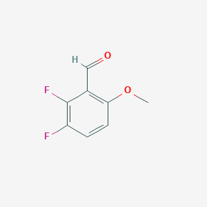 molecular formula C8H6F2O2 B067421 2,3-二氟-6-甲氧基苯甲醛 CAS No. 187543-87-9