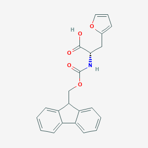 molecular formula C22H19NO5 B067441 Fmoc-L-2-Furylalanine CAS No. 159611-02-6