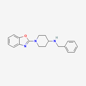 1-(1,3-benzoxazol-2-yl)-N-benzylpiperidin-4-amine