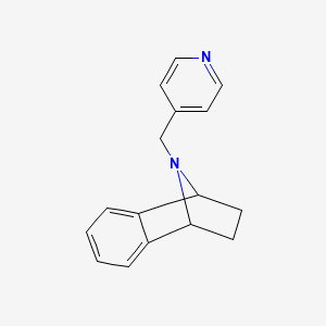 9-(Pyridin-4-ylmethyl)-1,2,3,4-tetrahydro-1,4-epiminonaphthalene