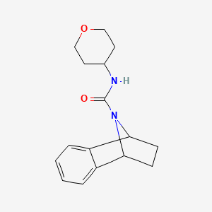 N-(tetrahydro-2H-pyran-4-yl)-1,2,3,4-tetrahydro-1,4-epiminonaphthalene-9-carboxamide