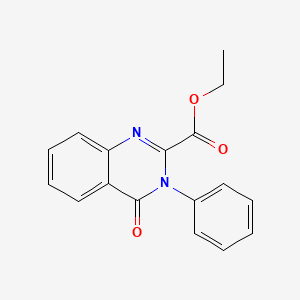 Ethyl 3-phenyl-4-oxo-3,4-dihydroquinazoline-2-carboxylate